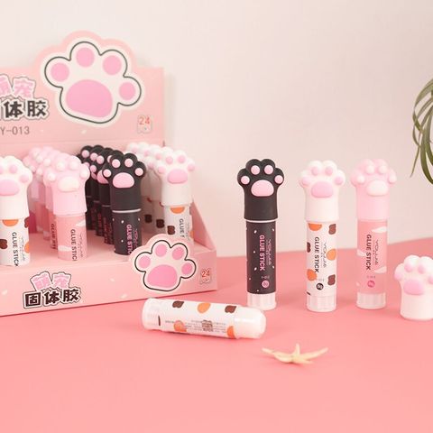 MINKYS Cute 8G Cat Claw Shape High Viscosity Solid Glue Stick Strong Adhesive Portable Kawaii School Office Stationery ► Photo 1/6
