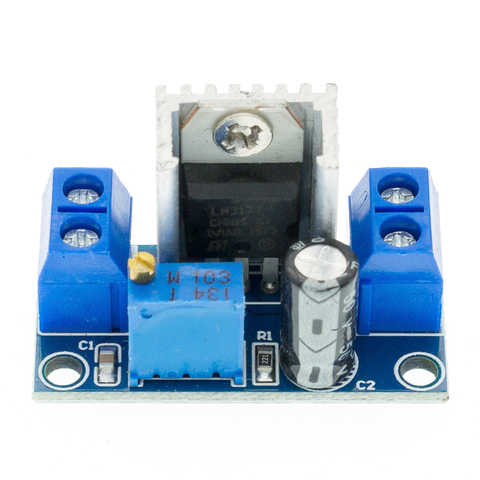 1PCS LM317 Adjustable Voltage Regulator Power Supply LM317 DC-DC Converter Buck Step Down Circuit Board Module Linear Regulator ► Photo 1/4