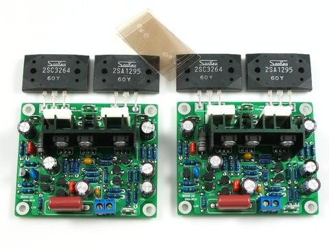 2PCS MX50 SE 100WX2 Dual Channels Audio Power Amplifier Board HiFi Stereo Amplifiers ► Photo 1/5