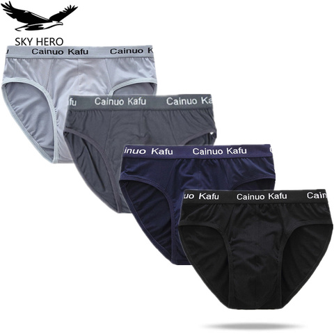 4pcs/Lot Men's Briefs Underwear Underpants Pouch Bamboo Fiber Jockstrap for Mens Bodysuit Male Silk Man Panties Cotton Sexy 2022 ► Photo 1/6