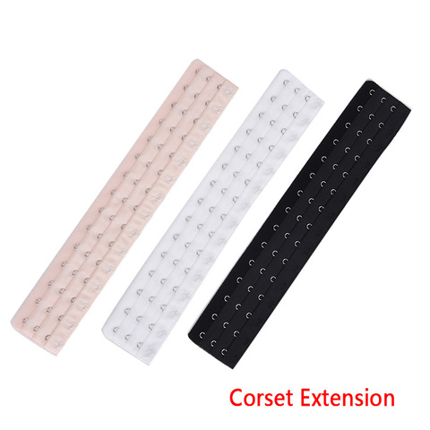 1pcs Women Corset Extension 15 Buckle Bra Extender 15 Lengthen Hook And Eye Tape 15 Strap 15 Clasp Underwear Accessories ► Photo 1/6