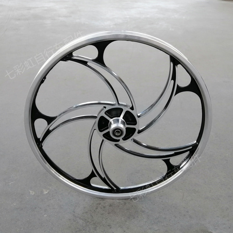 [TB11]16 inch 20 inch bicycle wheel set stroller folding car leisure car aluminum alloy one wheel disc brake whirlwind ► Photo 1/4