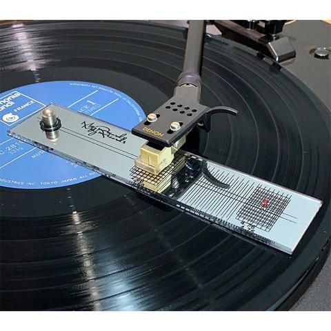 LP Vinyl Cartridge Stylus Azimuth Compensation Angle/Calibration Gauge Adjustment Ruler For Phonograph Turntable Lens Gauge ► Photo 1/6