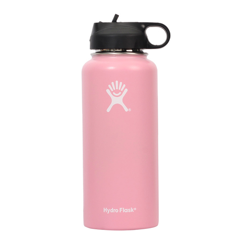 Pale Pink Hyrdo Flask Dropshipping 32oz 18oz Hydro Flask Water Bottle Hidro  Flask Insulated Wide Mouth Thermal Bottles - Price history & Review, AliExpress Seller - A Gift For You Store