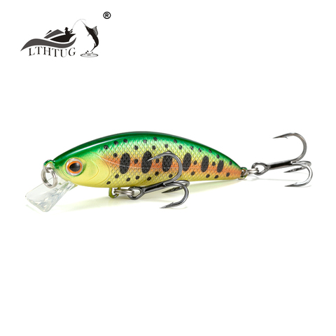 LTHTUG Pesca Peche Leurre Hard Baits Sukari 50ss Sinking Minnow 50mm 4.2g Stream Fishing Lures For Chub Perch Trout Bass Sunfish ► Photo 1/6