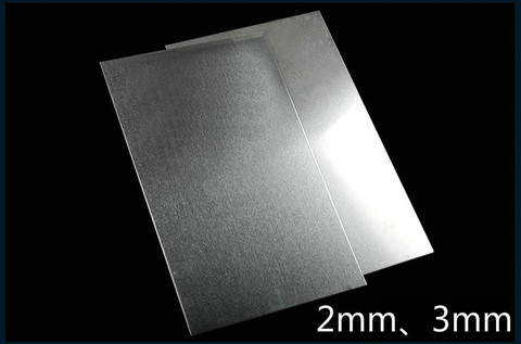 1pcs Aluminum plate 3D printer DIY pure aluminum plate frame DIY heating bed 2mm 3mm thickness 10-20cm ► Photo 1/4