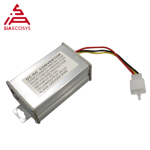 QS 72V to 12V 10A DC-DC converter for electric bike/electric scooter/electric car ► Photo 1/2
