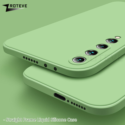 Mi 10 Lite Case Zroteve For Xiaomi Mi10 Pro Lite Case Liquid Silicone Xiomi Mi 10 Ultra Cover For Xiaomi Mi 10T Mi10T Pro Cases ► Photo 1/6