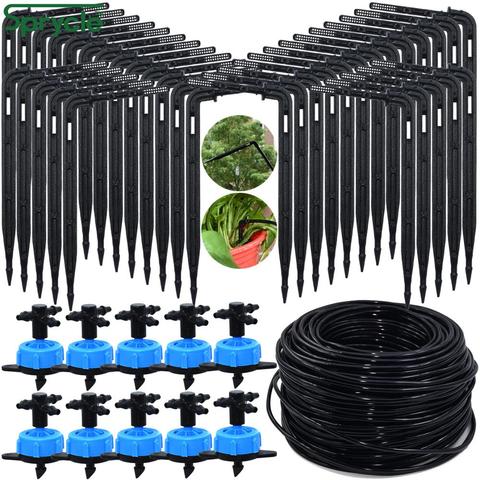 Greenhouse Drip Irrigation 4-Way 2L 4L 8L 3/5mm Hose Arrow Kit Plant Pot Garden Lawn Watering Bend Dripper Sprinkler Transmitter ► Photo 1/6