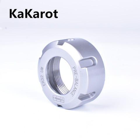 KaKarot ER Collet ChucK Nut ER8/ER11/ER16/ER20 /ER25/ER32/ER40 A/M/UM Type  For CNC Lathe Milling Cutter Router Bit Holder ► Photo 1/6