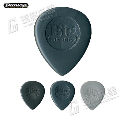 Dunlop Big Stubby Nylon Guitar Pick Plectrum Mediator 1.0mm-3mm ► Photo 1/1