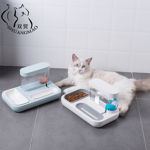 4 Style Pet Cat Bowl Dog for Cats Feeder Bowls Kitten Automatic Drinking Fountain 1.5L Capacity Puppy Feeding Waterer Products ► Photo 1/6
