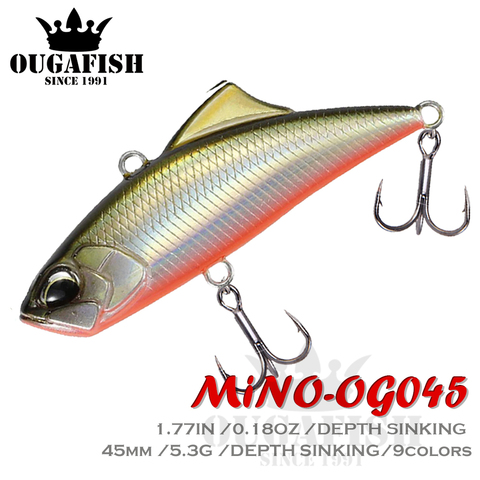 2022 Fishing Lures Vibrator Fish Lure For Pike Accessories Double Hooks Winter Artificial Bait Tackle Goods Sea Carp Wobblers ► Photo 1/6