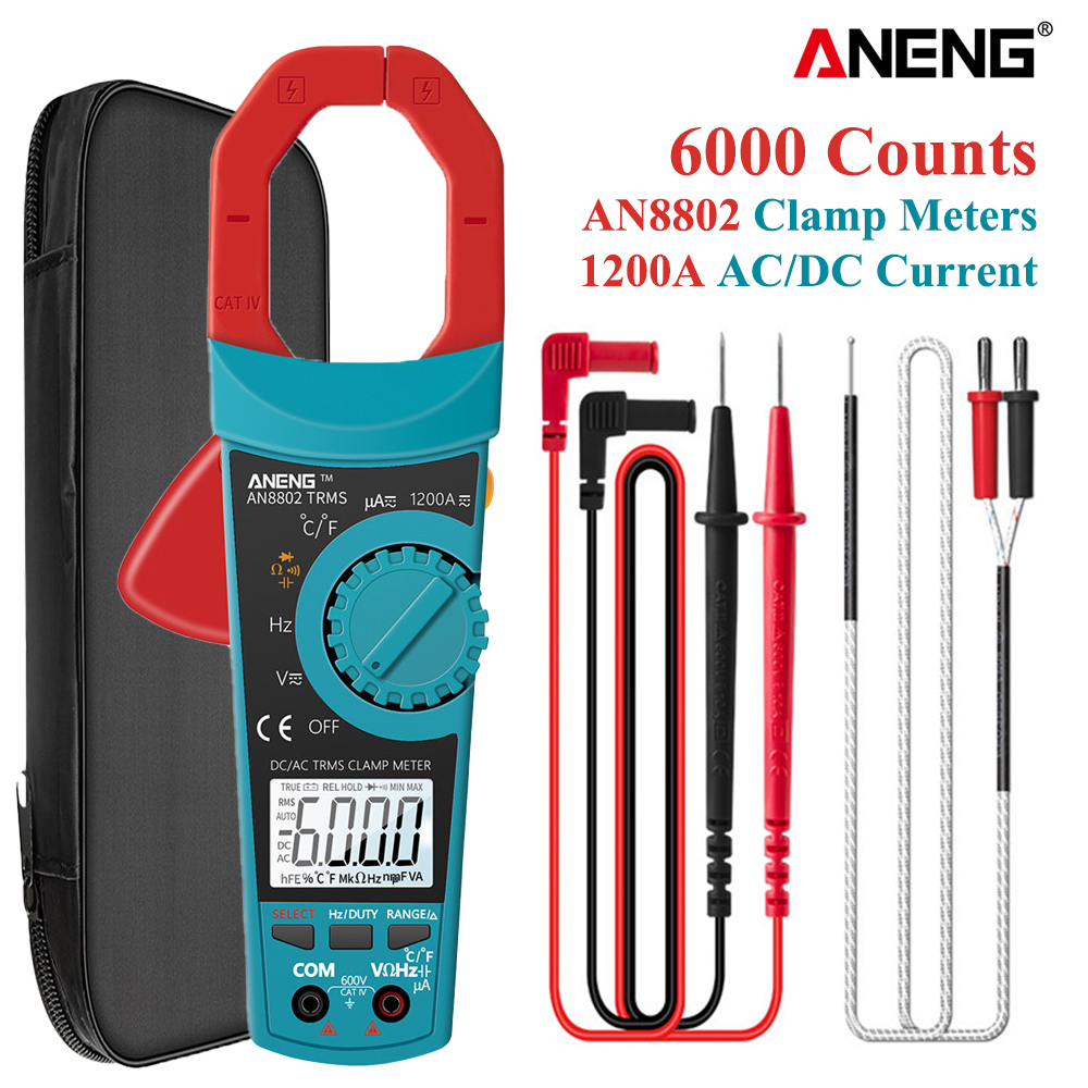 ANENG ST201 AC And DC Digital Clamp Multimeter Voltage And Current