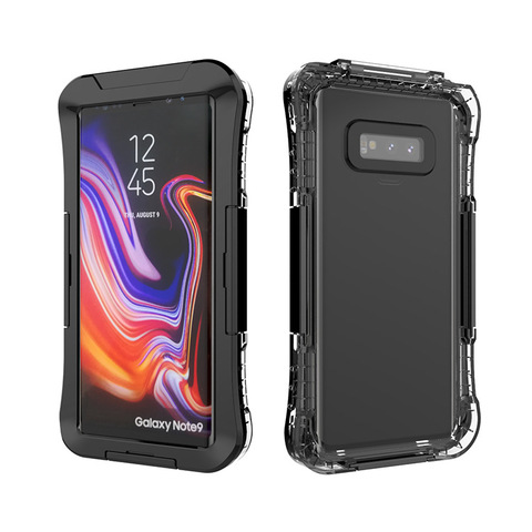 IP68 Waterproof Swimming Phone Case for Samsung Galaxy S10 Plus S10e S8 S9 S7 edge Note 10 9 8 Plus 360 Shockproof Diving Cover ► Photo 1/6