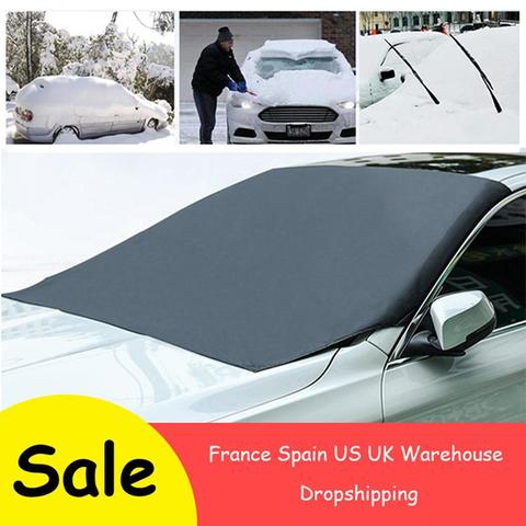 Car Front Windshield Magnet Anti-Frost Snow Anti-Freeze Cover General 210*120Cm Durable Car Accessories ► Photo 1/6