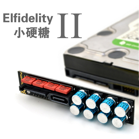 Elfidelity PC SATA Hard disk Power Noise Filter Power purification isolation SATA Power Filter purify PC-HiFi ► Photo 1/6