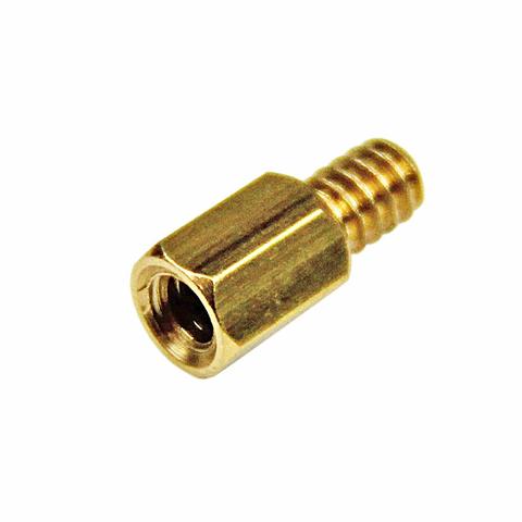 6#-32UNC 6-32 Brass Motherboard Standoffs For Atx Computer Case-15 Pack (standoff632)  6-32X6+4mm/6-32X6.5+4mm ► Photo 1/2