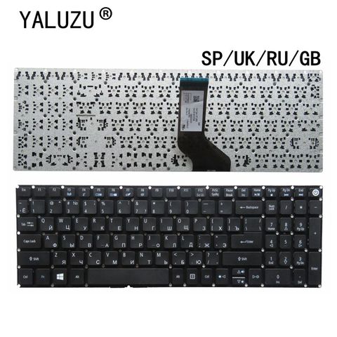 RU/UK/SP/GB Laptop keyboard FOR Acer Aspire E5-573 E5-573T E5-573TG E5-573G E5-722 E15 E5-582P 507H 56AV 507H 54G6 F5-572 ► Photo 1/5