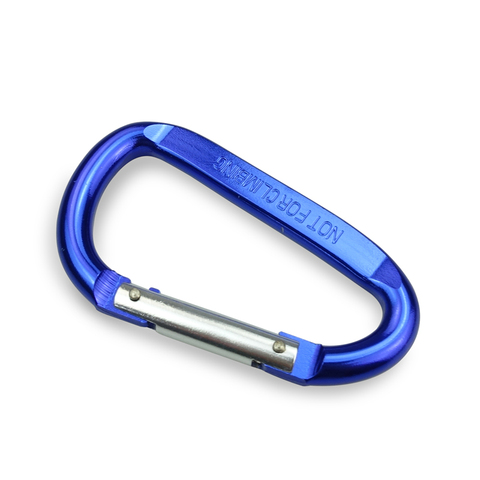 8mm Carabiner Spring Snap Hook Spring Link Hook Clip Hook D-ring Snap Hook Aluminum Backpack Hanging Keychain Not for Climbing ► Photo 1/6