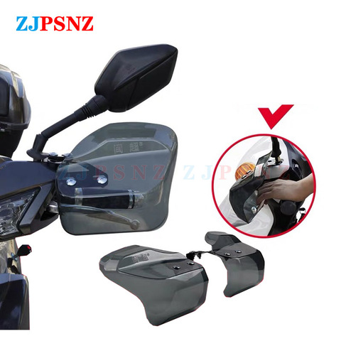 Universal Motorcycle Hand Guard Handguard Shield Windproof Motorbike Protector Modification Protective Gear Night Reflection ► Photo 1/6