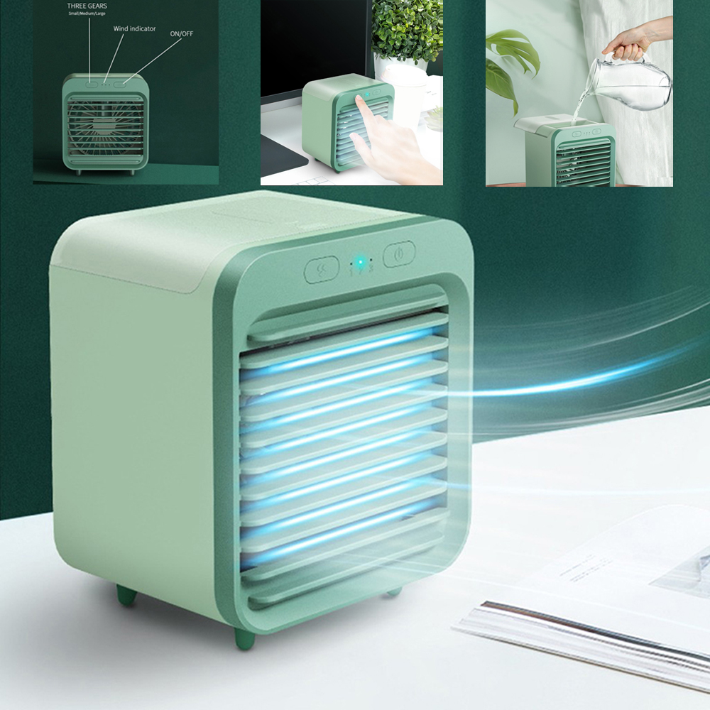 Mini Portable Air Conditioner Small Office Fan Quiet Personal Air Cooler SP