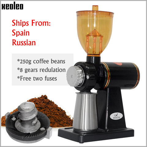 Electric Burr Coffee grinder Coffee mill machine 110V/220V Red/Black