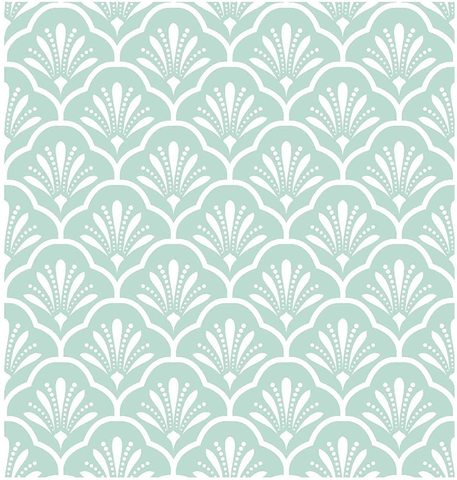 Blue And White Peel And Stick Wallpaper Damasks Trellis Fan Self-Adhesive Prepasted Wallpaper  Furniture Stickers Home Decortive ► Photo 1/6