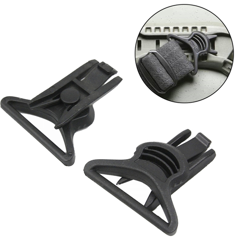 Airsoft Helmet Vision Goggle Swivel Clips Big Size Tactical Fast Helmet Accessories Glasses Rail Guide Rail Connecting Pieces ► Photo 1/6