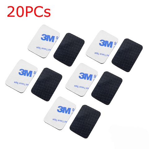 20PCs 3M Non-slip Silicone Pad Lipo Battery Fixed Protection Adhesive Stickers Anti-skid Pads for RC FPV Racing Drone Accessory ► Photo 1/1