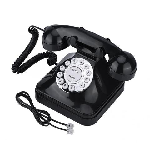 Style Retro Vintage Antique Telephone Landline Numbers Storage Dial Retro Telephone Landline ► Photo 1/6