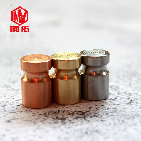 Load 1KG Titanium Copper EDC Strong Magnetic Magnet Nail Hanger Refrigerator Magnet Sticker ► Photo 1/6