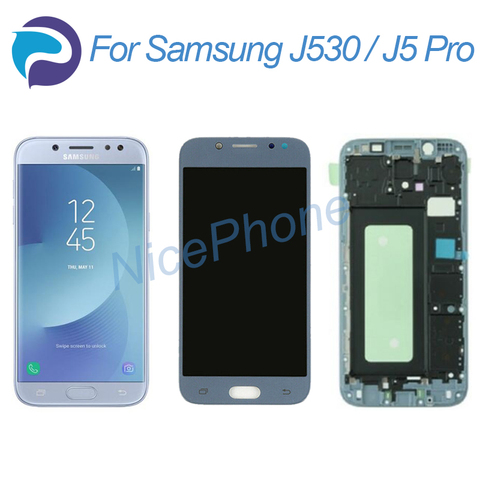 AMOLED J5 Pro 2017 LCD screen 1280*720 touch digitizer display assembly replacement SM-J530F-Y-FM-G-YM-L-S-K-GM J530 lcd screen ► Photo 1/6