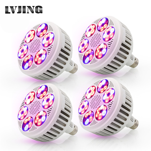 120W Full Spectrum LED Grow Light 36 LEDs COB Led Bulb Lamp for Plants Aquarium Flowers Seeds Garden Vegetables Greenhouse E27 ► Photo 1/6