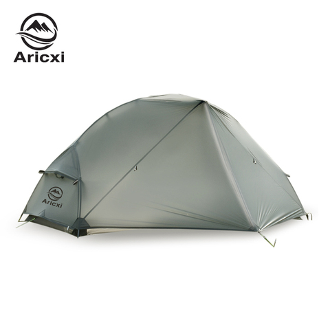 Aricxi Outdoor Ultralight Camping Tent 3/4 Season 1 Single Person Professional 15D Nylon Silicon Tent Barracas Para Camping ► Photo 1/6