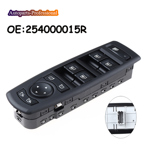 Car 254000015R New Electric Power Window Switch Fits For Renault Megane Laguna 2008-2016 ► Photo 1/6