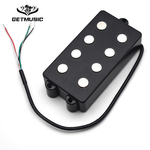 Open Bass Guitar Pickup 4 String Double Coil Humbucker Pickup Ceramic Magnet 54MM/57MM for Music  Style Bass Guitar Accessories ► Photo 1/6