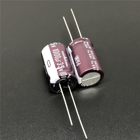 5pcs/50pcs 1000uF 35V NICHICON PA Series 12.5x20mm Low Impedance Miniature Sized 35V1000uF Aluminum Electrolytic capacitor ► Photo 1/2