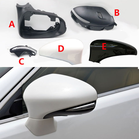 For Lexus ES200 ES250 ES300H ES350 IS350 IS250 CT200H Car Wing Door Side Mirror Cover Light Frame Rearview Mirror Lower Cover ► Photo 1/6