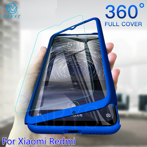 360 Full Protective Case for Xiaomi Mi 10 Lite Note10 9T Pro Mi 8 SE 9 Lite F1 Redmi 8 8A 7A Note 9 Pro 9S 8T 7 Shockproof Cover ► Photo 1/6