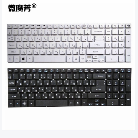 Russian Laptop Keyboard for Acer for Aspire V3-571G V3-571 V3-551 V3-551G V3-731 V3-771 V3-771G V3-731G MP-10K33SU-6981 RU ► Photo 1/5