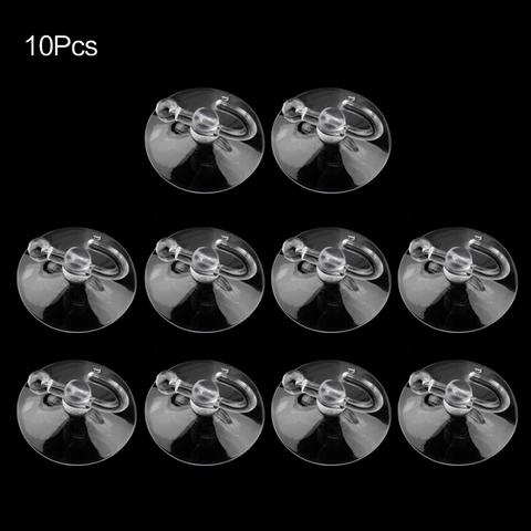 10pcs Clear Suction Cup Sucker For Window Glass Wall Hook Hanger Kitchen Bathroom Wall Suckers ► Photo 1/6