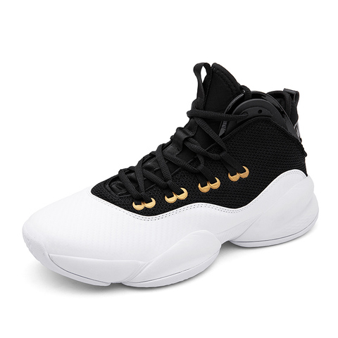 Men High-top Basketball Shoes Cushioning Light Basketball Sneakers Portable Breathable No-Slip Casual Outdoor Sports Shoes ► Photo 1/6