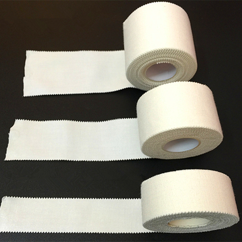 Cotton White Medical Premium Adhesive Bandage Sport Binding Physio Muscle Elastic Tape for Post-Surgical Incisions Wound Care ► Photo 1/6