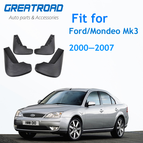 Car Mud Flap Flaps Splash Guards Mudguards Mudflaps For Ford/Mondeo Mk3 2000 2001 2002 2003 2004 2005 2006 2007 ► Photo 1/6