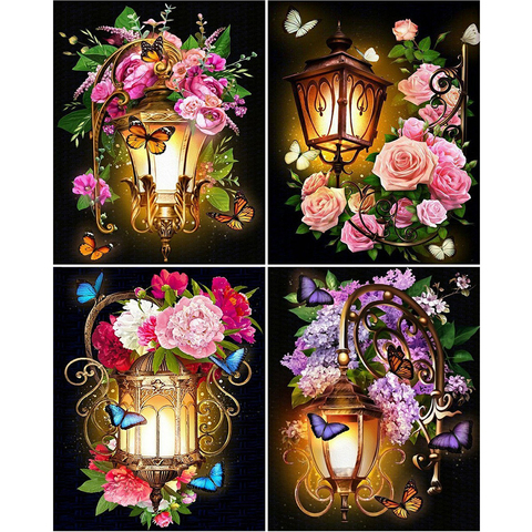 Evershine 5D Diamond Painting Butterfly And Flower Full Square Diamond Embroidery Sale Rhinestone Mosaic Cross Stitch Home Decor ► Photo 1/6