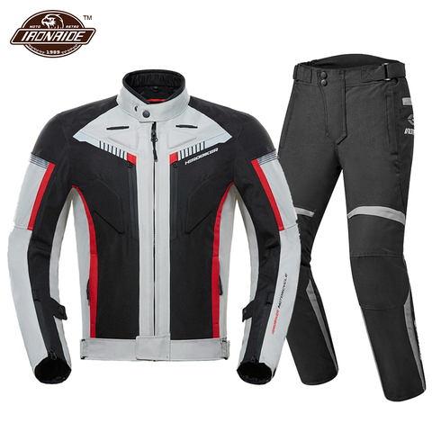 HEROBIKER Waterproof Motorcycle Jacket Men Moto Jacket Wearable Motorbike Biker Riding Racing Suit Body Armor Protection ► Photo 1/6