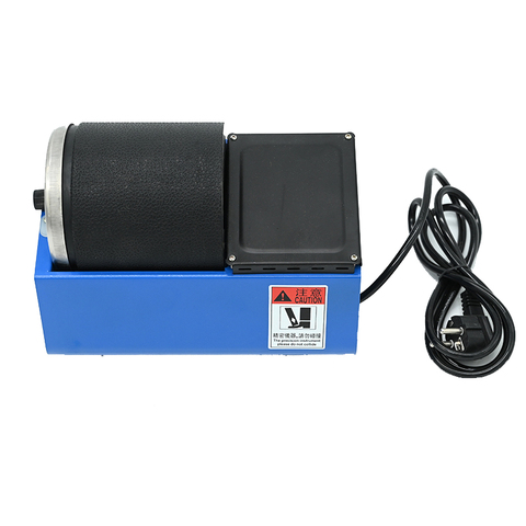 HBM Mini Rotary Polishing Machine bead Polisher with Rubber Buckets Roll barrel rotary grinding Jewelry Tools ► Photo 1/4