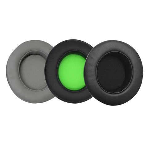 1 Pair For Razer Kraken 7.1 Ear Pads Headphone Earpads For Razer Kraken 7.1 Chroma V2 USB Gaming Pro V2 Ear Pads Cushion Cover ► Photo 1/6