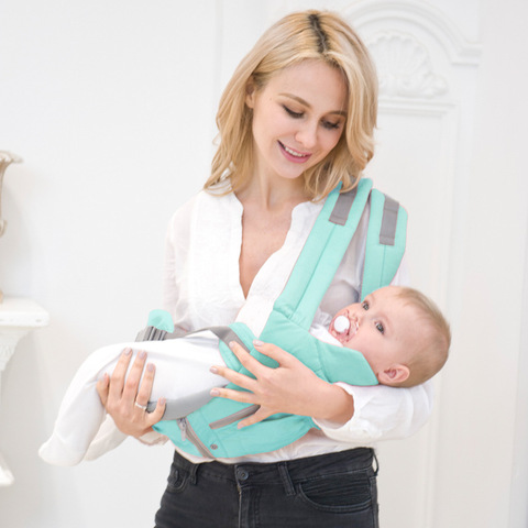 New Ergonomic Baby Carriers Backpacks 0-36 Months Portable Baby Sling Wrap Cotton Infant Newborn Baby Carrying Belt For Mom Dad ► Photo 1/1